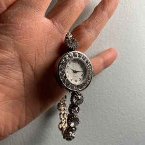 Beautiful glass stone watch